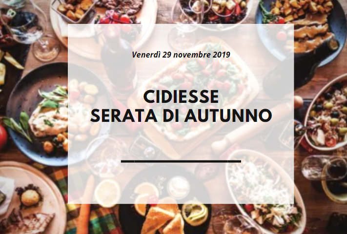 Cena Sociale Cidiesse