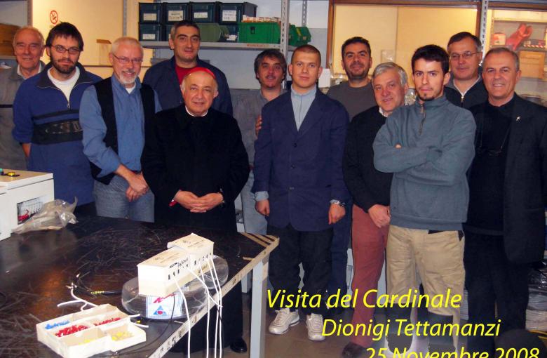 Cidiesse - Visita del Cardinale Dionigi Tettamanzi